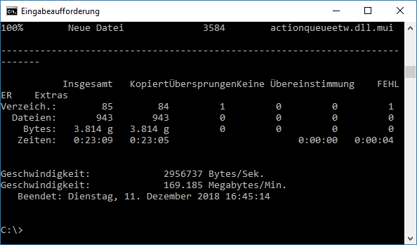 06   robocopy ende